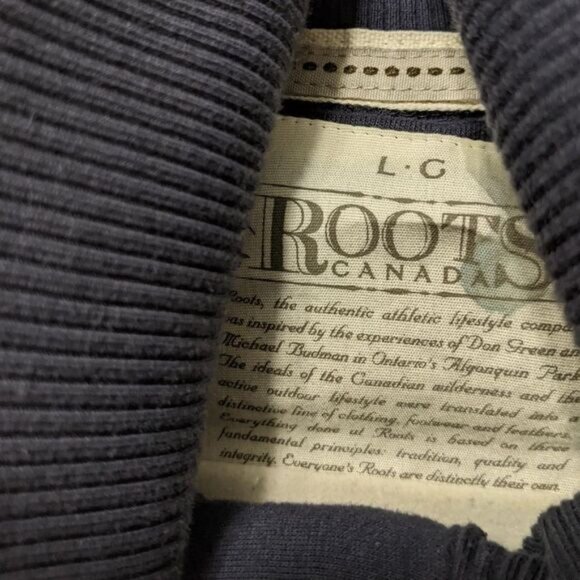 ROOTS Women’s Funnel Neck Zip Jacket L - Picture 4 of 7